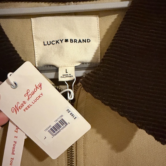 NWT Lucky Brand Barn Jacket - Picture 7 of 7